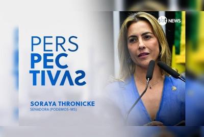 Soraya Thronicke fala ao Perspectivas sobre PEC das Drogas e relação do Congresso com outros poderes; assista