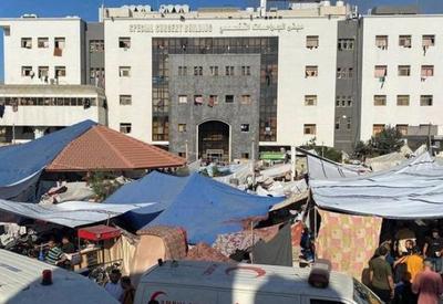 Israel cerca e bombardeia quatro hospitais de Gaza
