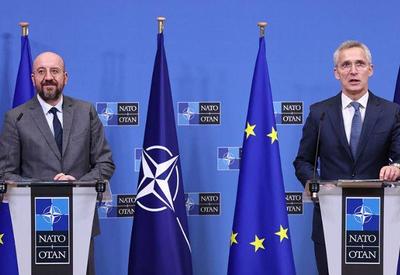 UE e Otan voltam a condenar invasão russa e reiteram apoio à Ucrânia