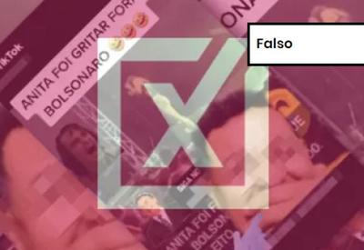 FALSO: Post mente ao afirmar que Anitta foi vaiada após críticas a Bolsonaro