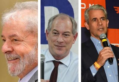 Lula, Ciro e Felipe D'Avila vão a São Paulo no primeiro dia da campanha