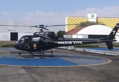 Helicóptero que era do tráfico ajuda polícia a salvar vida