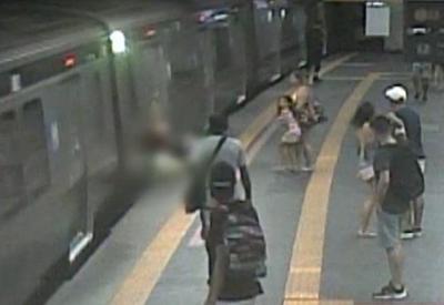 RJ: câmeras revelam morte de idoso arrastado por vagão de metrô