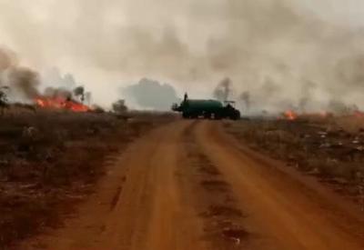Incêndio se alastra em Bonito e já atinge área de 2,7 mil hectares