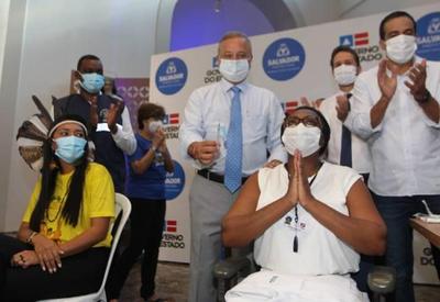 Bahia inicia vacinação no Santuário de Irmã Dulce em Salvador