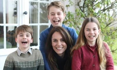 Agências de imagens retiram foto de Kate Middleton com filhos por possibilidade de manipulação