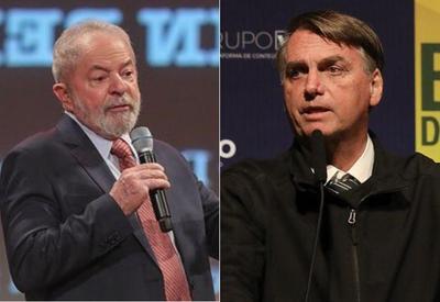 Lula tem 45% das intenções de voto; Bolsonaro, 35%, mostra Ipespe