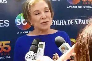 Marta Suplicy chega à sede do SBT para Debate com candidatos à Prefeitura