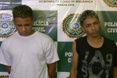 PM prende dupla suspeita de matar duas pessoas durante assalto no Rio de Janeiro