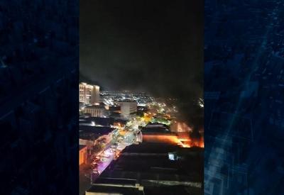 RN: prédios públicos são incendiados no quarto dia de ataques criminosos