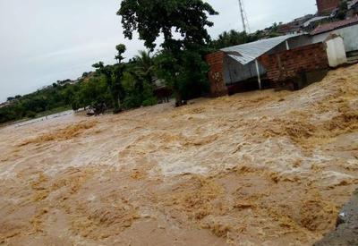 Chuvas na Bahia e em Minas: 82 cidades estão em situação de emergência