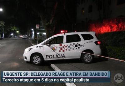 Delegados reagem a tentativa de assalto em bairro nobre de São Paulo