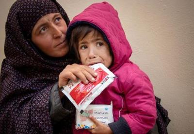 23 milhões de afegãos estão passando fome