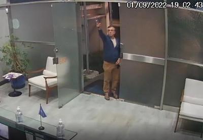 Vídeo: veja deputado Roque Barbiere atirando no diretório estadual do PSDB