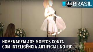 Homenagem aos mortos conta com inteligência artificial no Rio
