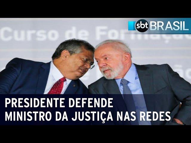 Lula defende Dino depois da visita de associada do CV