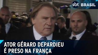 Ator Gérard Depardieu é preso na França após denúncias de agressões sexuais | SBT Brasil (29/04/24)