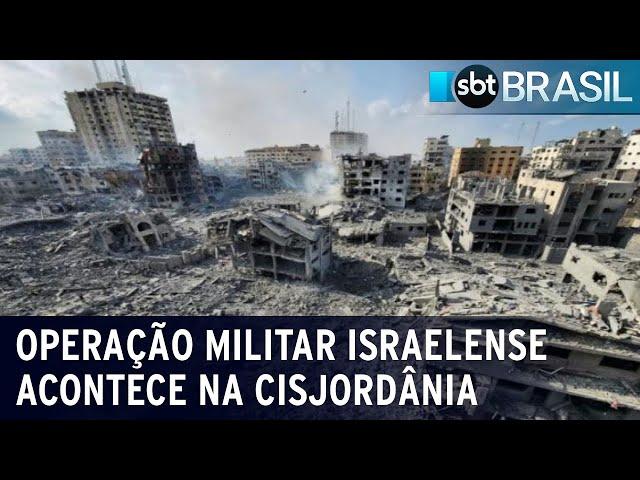 Exército israelense mata cinco integrantes do Hamas | SBT Brasil (17/11/23)