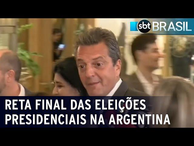 Reta final das eleições presidenciais na Argentina