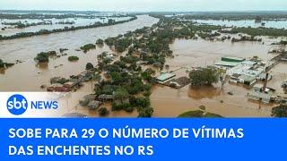 ▶️ SBT News na TV: Enchentes deixam 29 vítimas no RS; Vereadores de SP aprovam privatização da Sabesp