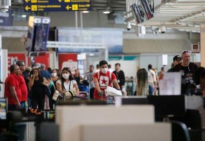 Anvisa reitera a importância do uso de máscaras em aeroportos