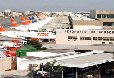 Ciclone provoca rajadas de vento e causa arremetidas de aviões em aeroportos de SP
