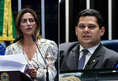 Soraya Thronicke e Davi Alcolumbre serão titulares do União Brasil na CPMI