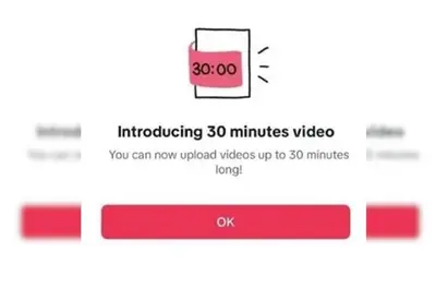 TikTok libera vídeos de 30 minutos e lança remoção de fundo de imagens; entenda