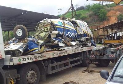 Motores de aeronave de Marilia Mendonça vão para Goiânia (GO)