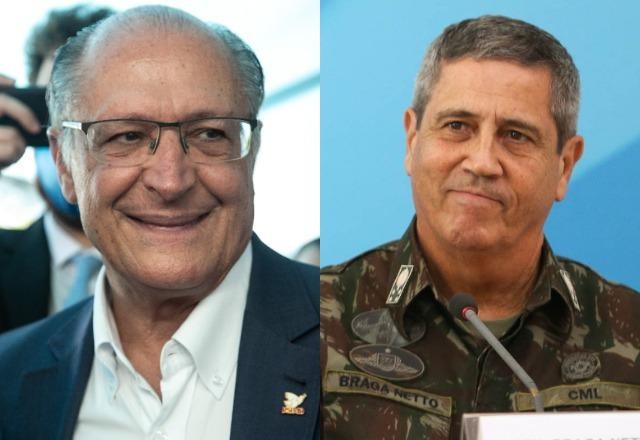 Os papéis distintos de Alckmin e Braga Netto