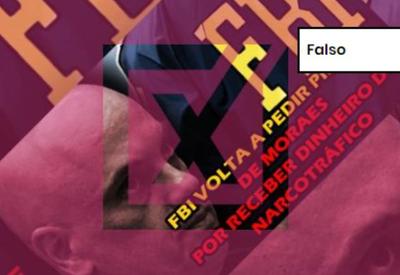 FALSO: Ao contrário do que diz vídeo, é falso que FBI tenha investigado Alexandre de Moraes por envolvimento com narcotráfico