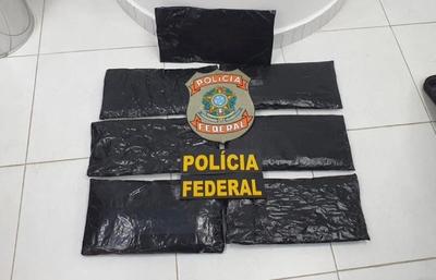 Argentino com 18 kg de MDMA na mala é preso pela PF em Viracopos