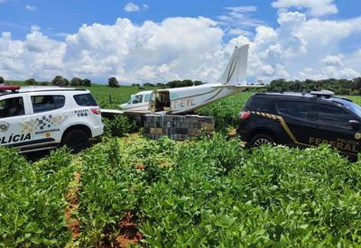 Avião com drogas faz pouso forçado após ser perseguido por caça da FAB