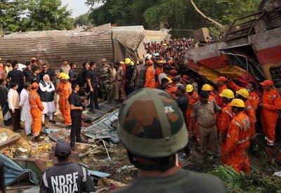 Acidente de trem com 288 mortos é "um incidente doloroso", diz Modi
