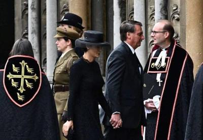 Poder Expresso: Bolsonaro e Michelle no funeral da rainha