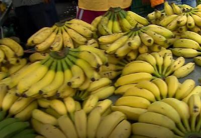 Pêssego e abacaxi têm queda nos preços; banana e melão estão em alta