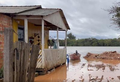 Vítimas do ciclone no Rio Grande do Sul recebem o saque-calamidade