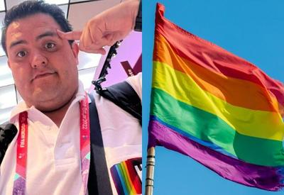 Polícia do Catar confunde logo de TV com bandeira LGBT e aborda jornalista
