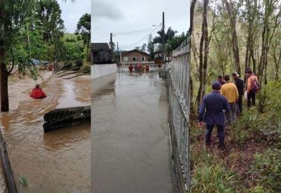 Chuvas em Santa Catarina deixam um morto; 54 cidades registraram ocorrências