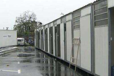 Containers para viciados começam a ser instalados na Cracolândia