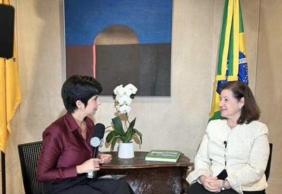 Temos reafirmado o interesse em receber o presidente Biden no Brasil, diz embaixadora brasileira