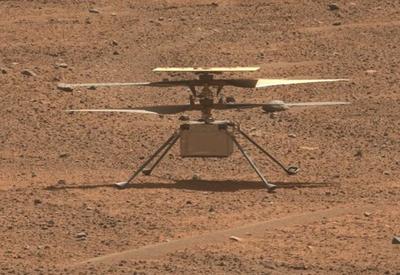 Nasa consegue contato com o helicóptero Ingenuity, em Marte
