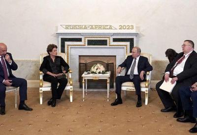Dilma se reúne com Vladimir Putin na Rússia