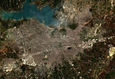 Satélite italiano registra foto de cidade turca afetada por terremoto