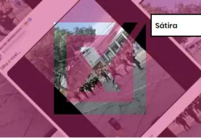 SÁTIRA: Posts usam vídeo de luta de policiais em Cuiabá para satirizar desfile do 7 de Setembro