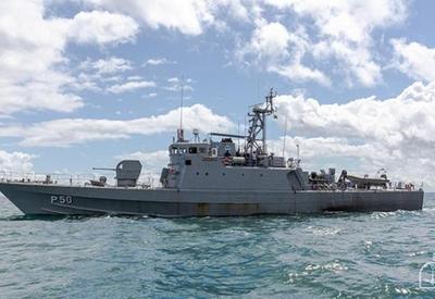Marinha e PF fazem apreensão de 2 toneladas de haxixe em veleiro alemão na Bahia