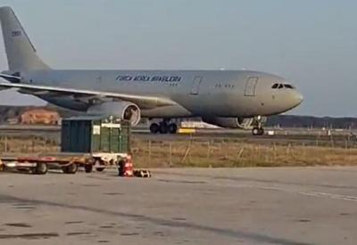 Guerra Israel-Hamas: segundo avião da FAB para resgate de brasileiros pousa em Roma