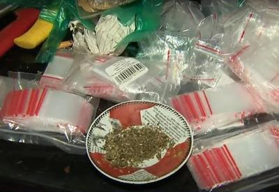 SP: polícia encontra drogas misturadas com orégano, cal e gesso