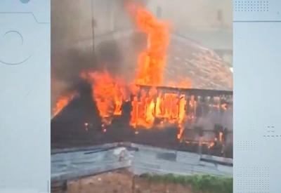 PA: Prédio histórico de Belém é destruído por incêndio