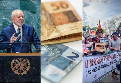 Resumo da semana: Lula na ONU, queda da Selic e marco temporal no STF